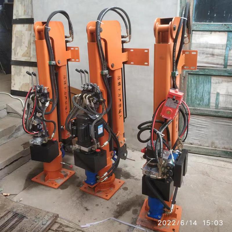 高陵区重汽蓝牌随车吊 3.2吨 国六动力强 液压驱动 农用自卸起重机